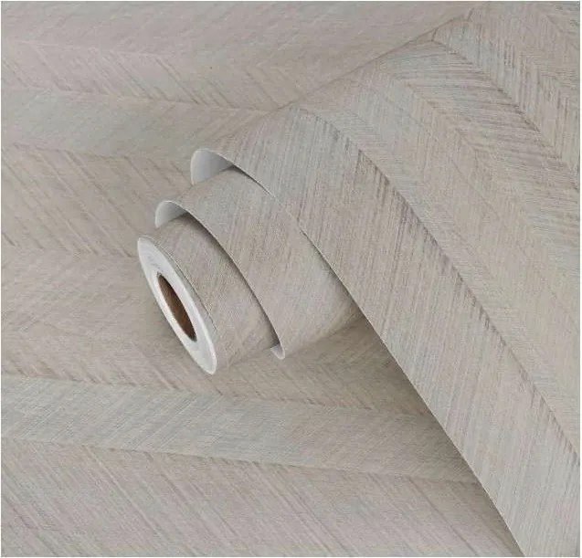 Öntapadós tapéta furnér bútor fa mintás barna 40 x 500cm tekercs