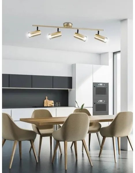 spotlámpa COLLY 4xGU10/15W/230V arany