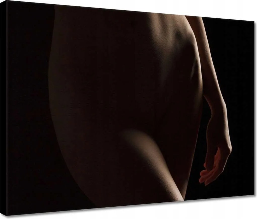 Vászonkép 40x30 Természetes szépség Érzéki éjszakai tekintet