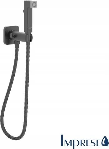 Imprese Violik falsík alatti bidé csaptelep, matt fekete