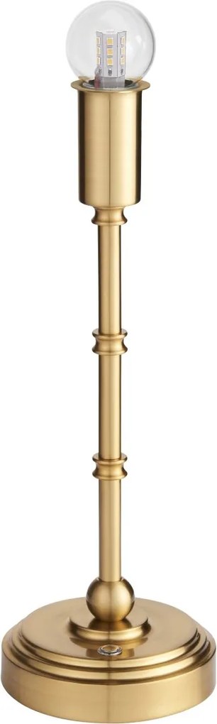 Endon modern asztali lámpa burley rechargeable antik sárgaréz end110458