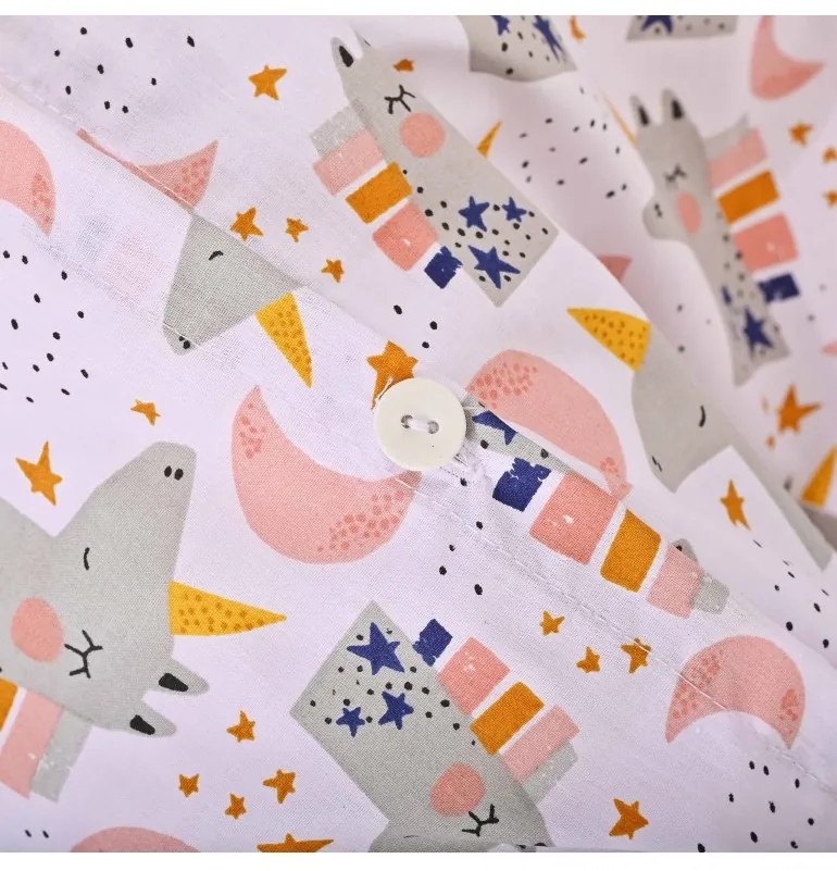 EMI Unikornis gyermek ágyneműhuzat, Gyerekgarnitúra 90x130 + 45x65