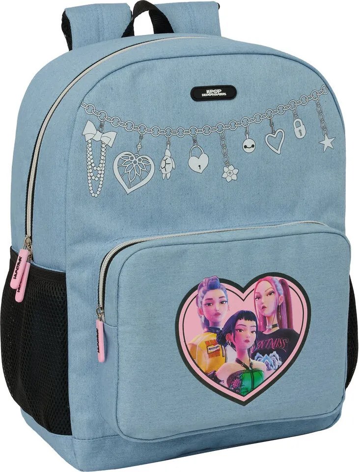 K-pop Démonvadászok Denim Dreams iskolatáska, táska 43 cm