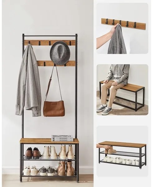 Állófogas NAVOR barna/fekete