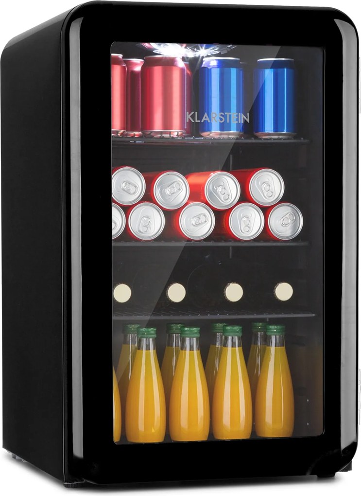 Klarstein PopLife 70L, italhűtőszekrény, 70 liter, 0 - 10 ° C, retro kivitelben