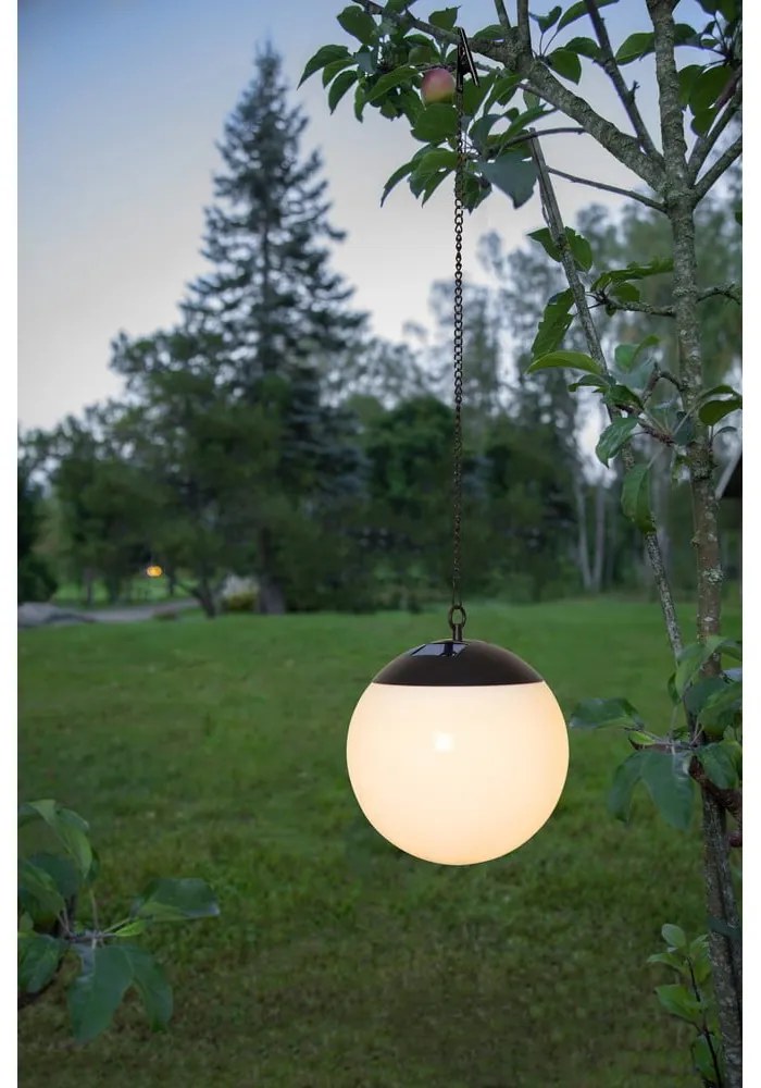 Globus kültéri függő napelemes lámpa, ø 20 cm - Star Trading