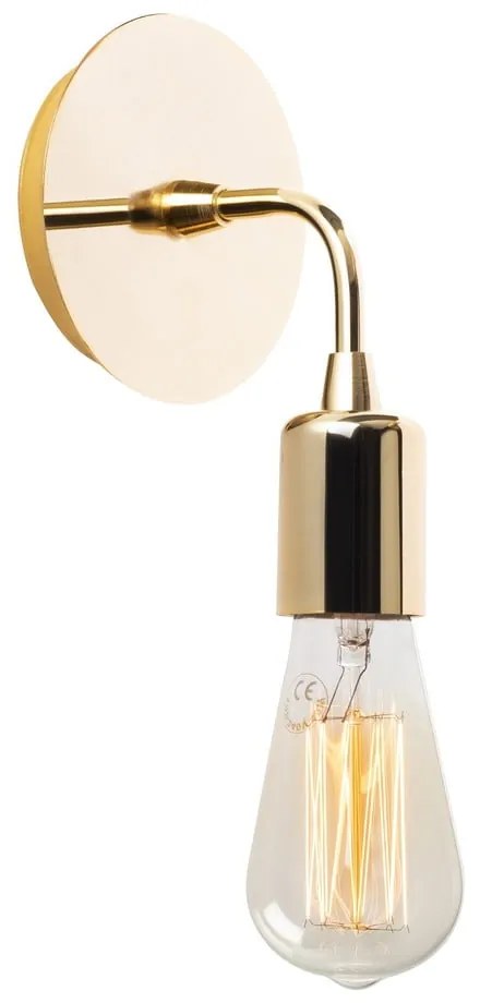 Aranyszínű fali lámpa Harput – Opviq lights