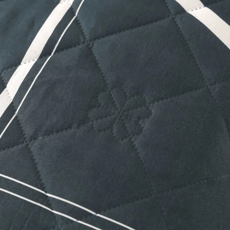 Nyári takaró GRIDON 140x200 cm, fekete