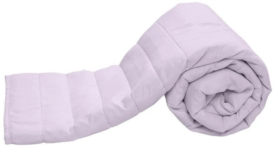 SUMMER nyári steppelt paplan 140x200 cm párnahuzattal 45x75 cm, lila