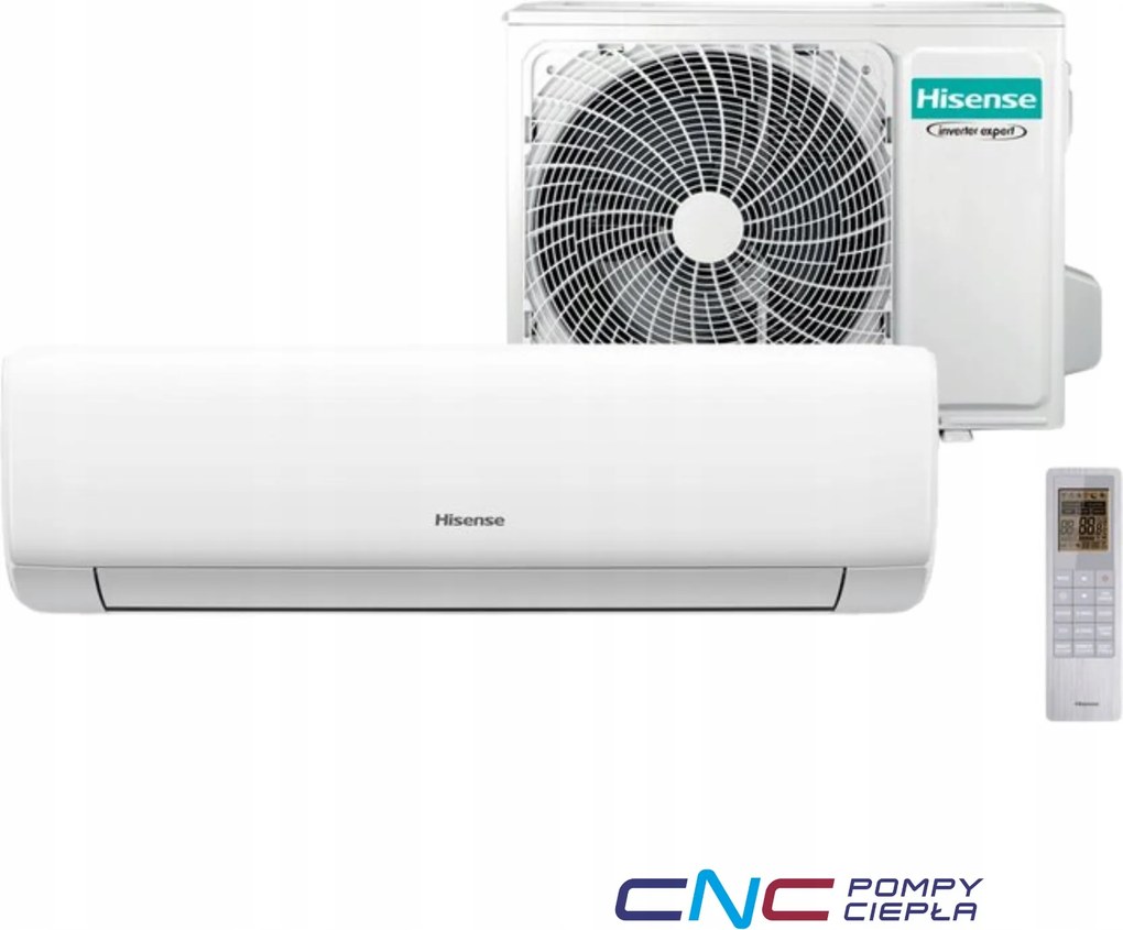 Légkondicionáló Hisense 5,0 kW Wings Comfort KB50XS1G Fehér, Ionizátor