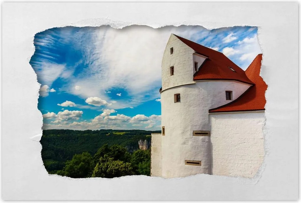 Poszterek 90x60 Wildenstein kastély Műemlék