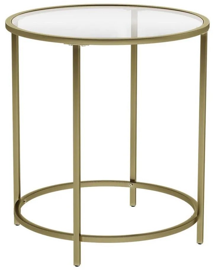 Kisasztal LYRA aranyszínű