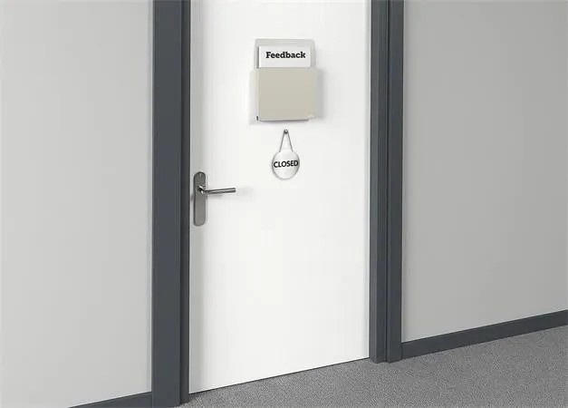 Dokumentumtartó, A4, öntapadó, DURABLE Info Box, szürke (DB507210)