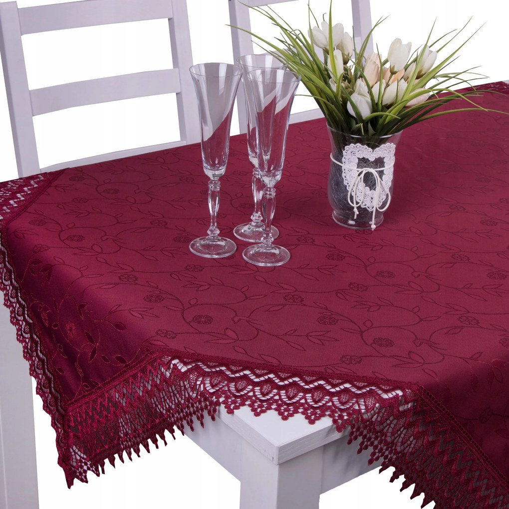 Abrosz foltálló Gipiura bordó kör 170 virág