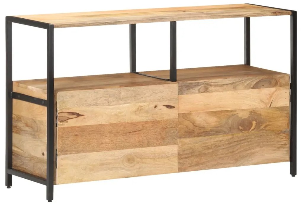 tömör mangófa tálalószekrény 110 x 35 x 65 cm