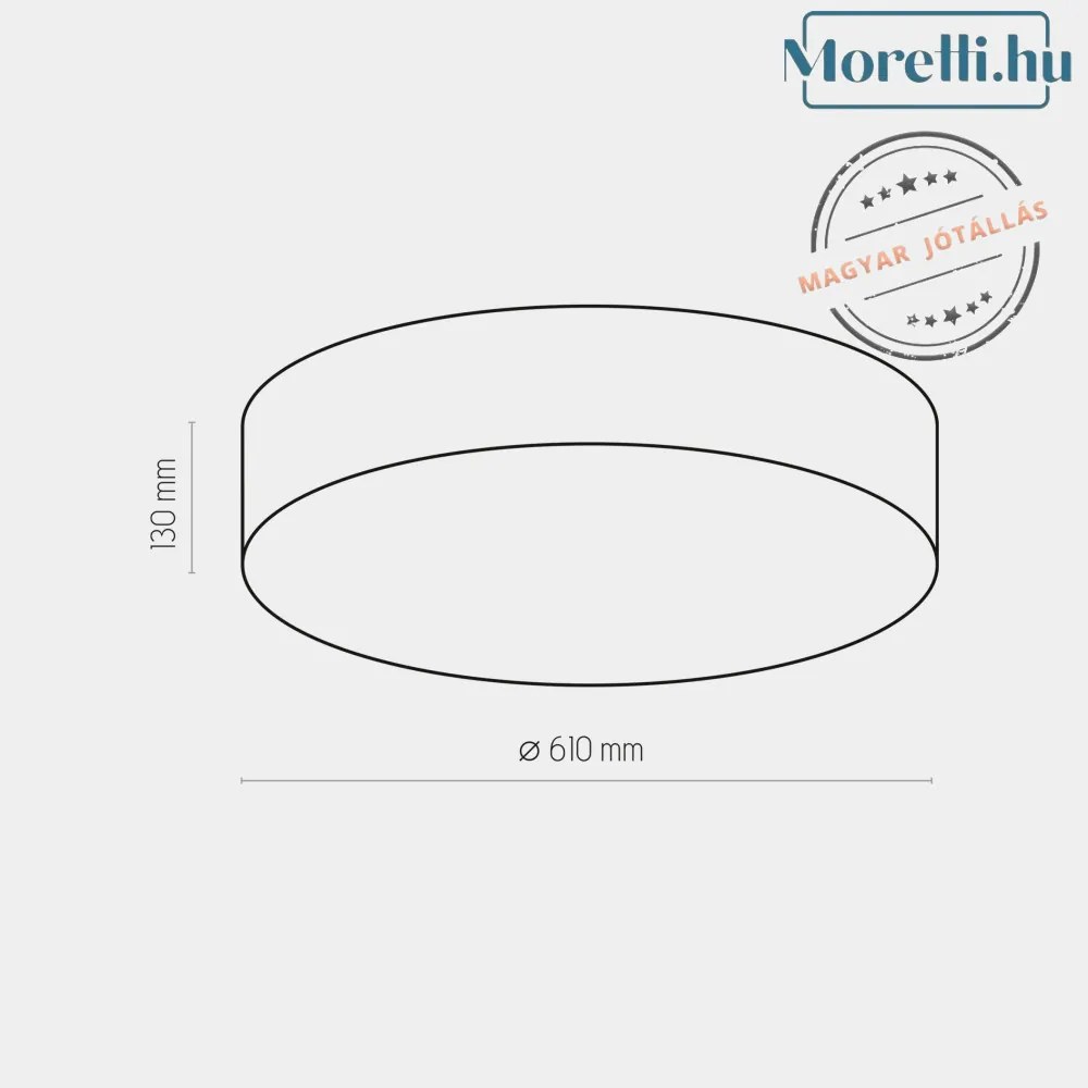 TK LIGHTING 1587 RONDO Ernyős Mennyezeti Lámpa E27 IP20