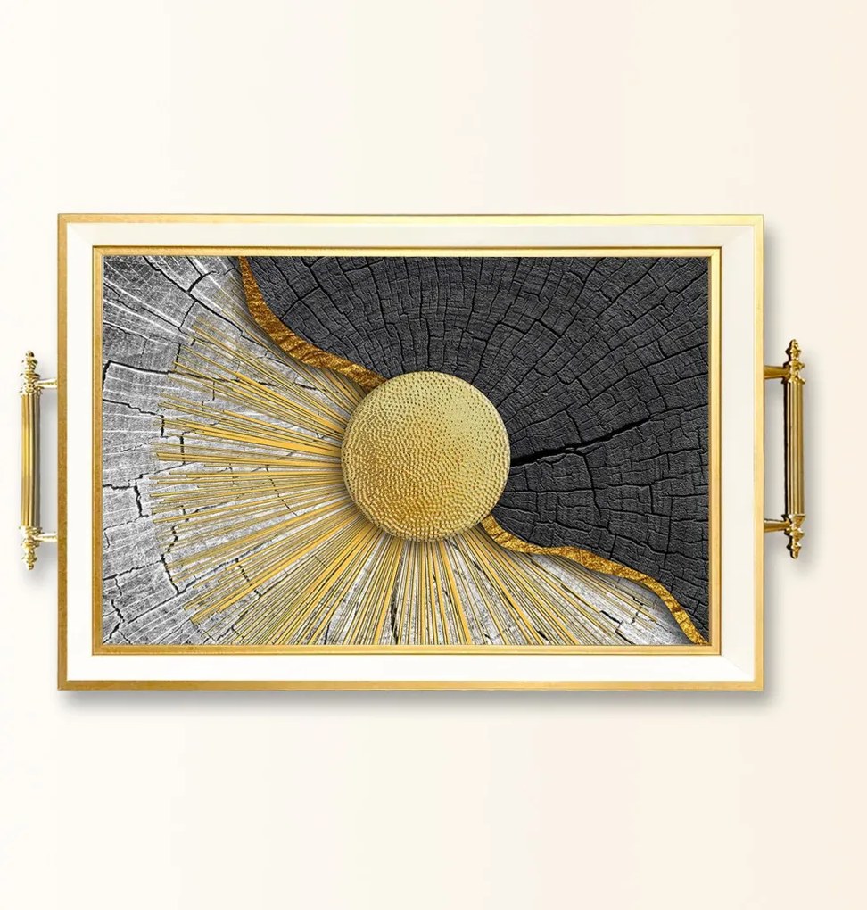 Üveg tálca, 38×24 cm – TPB9833