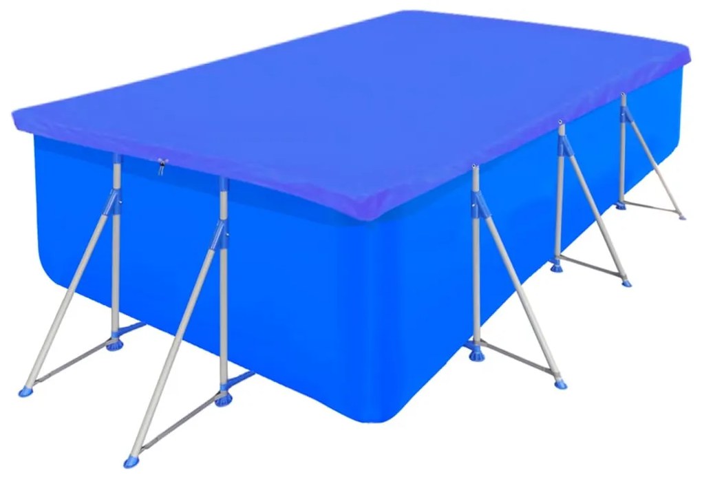 2 db négyszögletes PE medencetakaró 90 g/nm 540 x 270 cm