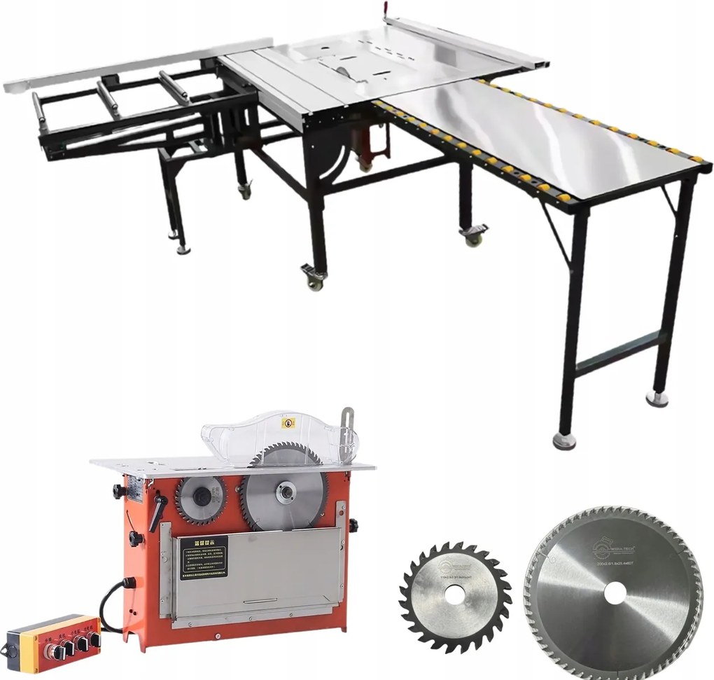 Formalyukasztó fűrész bútorlapokhoz lengő- és maróasztal