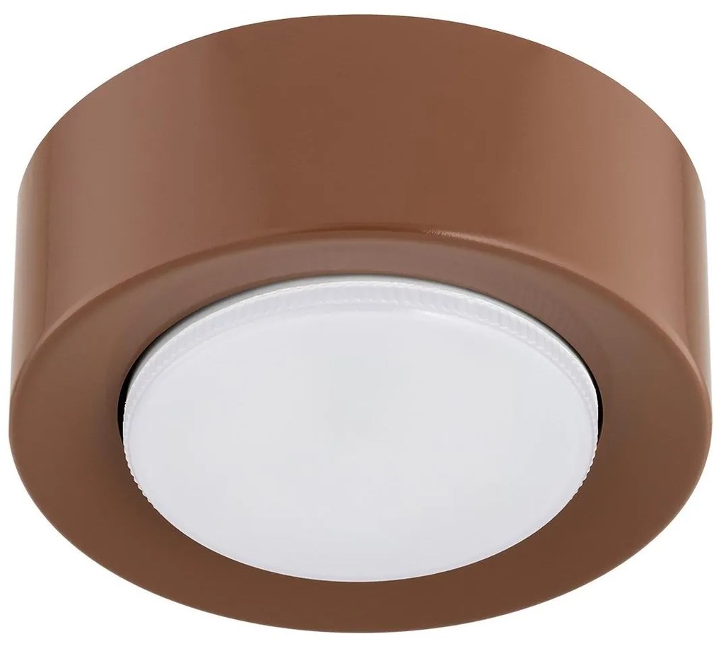 Argon 8916 - Mennyezeti lámpa ELORA 1xGX53/7W/230V átm. 11 cm terrakotta