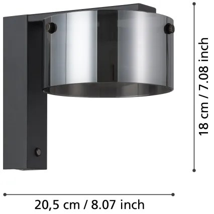 Eglo 39876 - LED Dimmelhető fali lámpa COPILLOS 1xLED/7,2W/230V