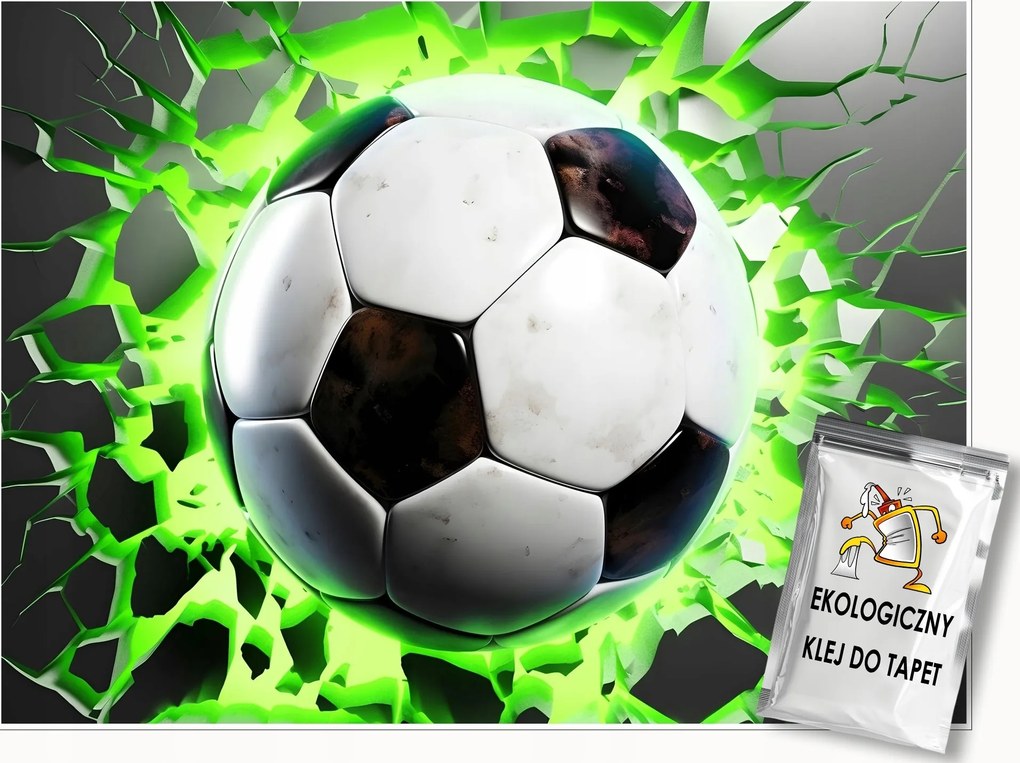 Fotótapéta Foci 3D Fiú Ifjúsági Háttérkép Gyerekeknek 200x140