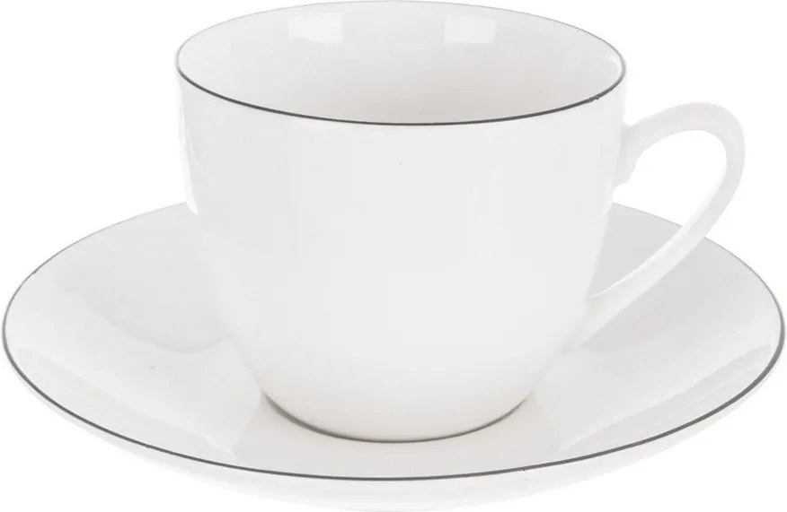 Fehér porcelán csésze cappucinóhoz 210 ml Decora – Orion
