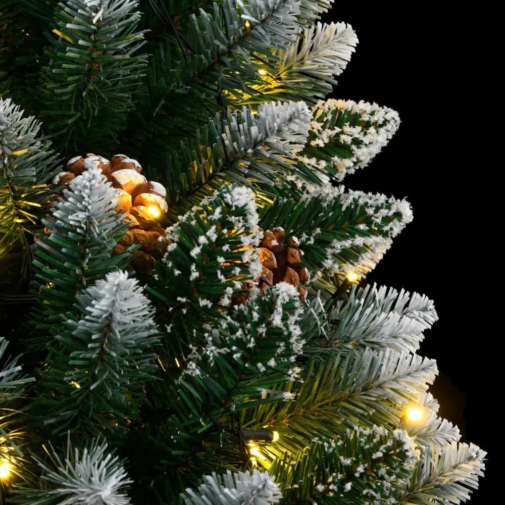 műkarácsonyfa 300 LED-del 180 cm