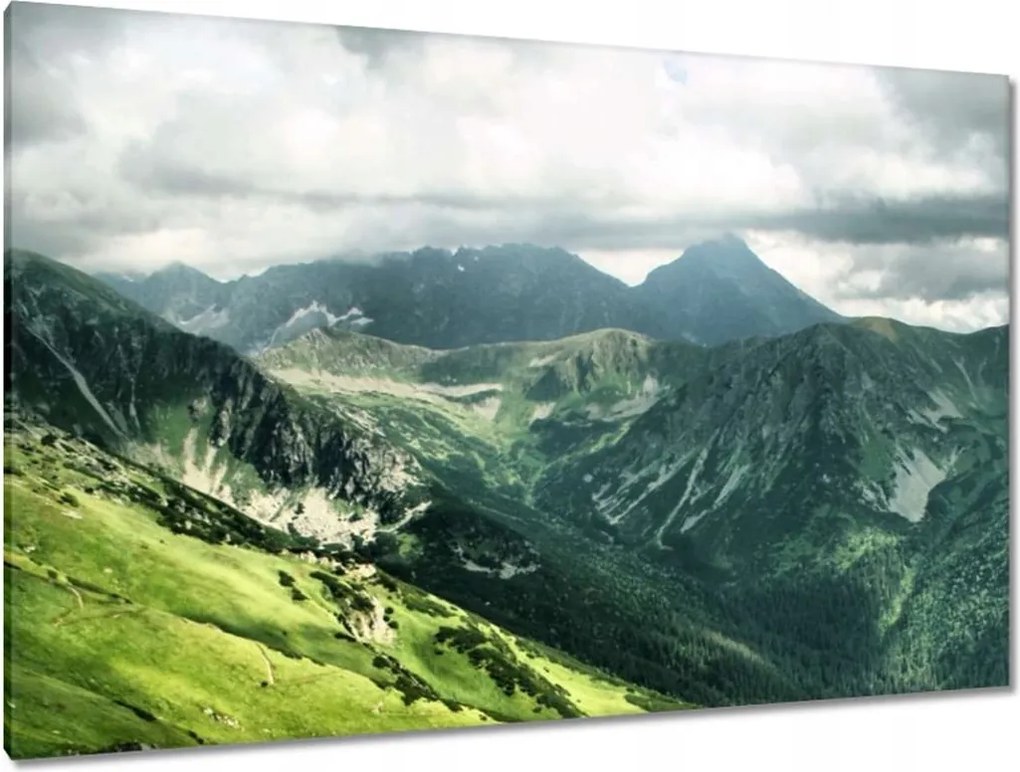 Képek 120x80 Tátra Lengyel hegyek Kilátás