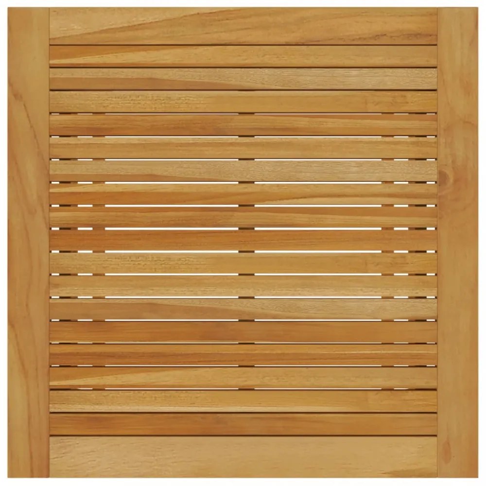 tömör akácfa kerti étkezőasztal 88 x 88 x 74 cm