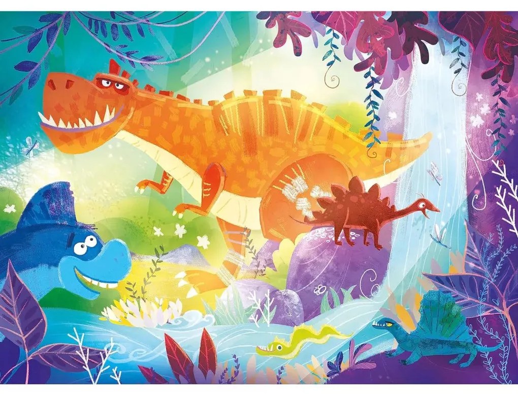 Dinoszaurusz Funny 2x20 db-os puzzle Clementoni