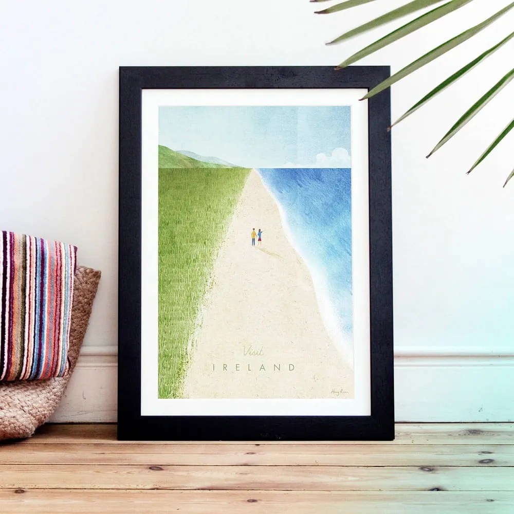 Poszter Ireland, 30x40 cm - Travelposter