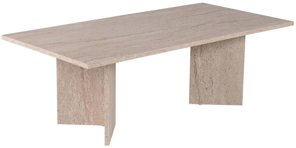 Dohányzóasztal Sabin - Travertine
