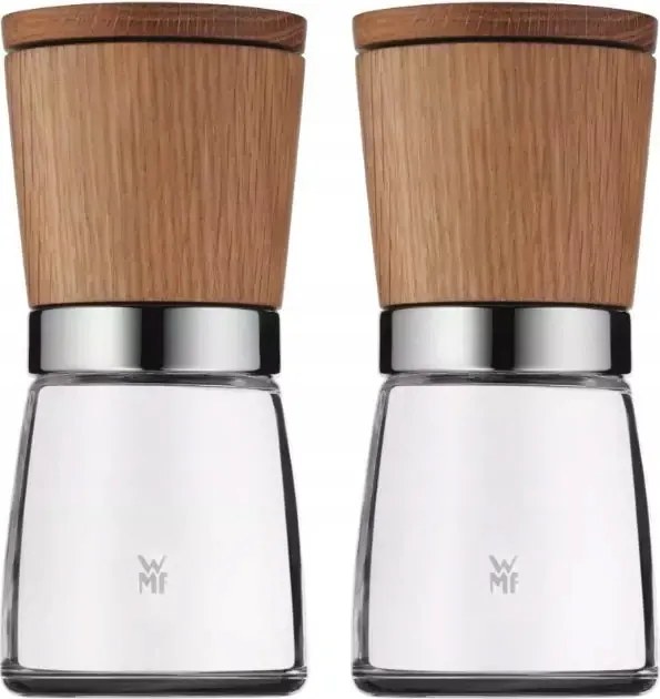 Só- és borsdaráló készlet Wmf Ceramill Nature fából