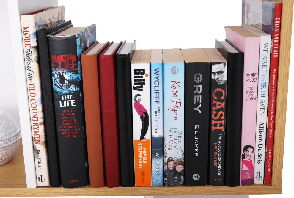 Könyvespolc, tűnyalábos fenyő/fehér, ERDEM NEW TYP 1