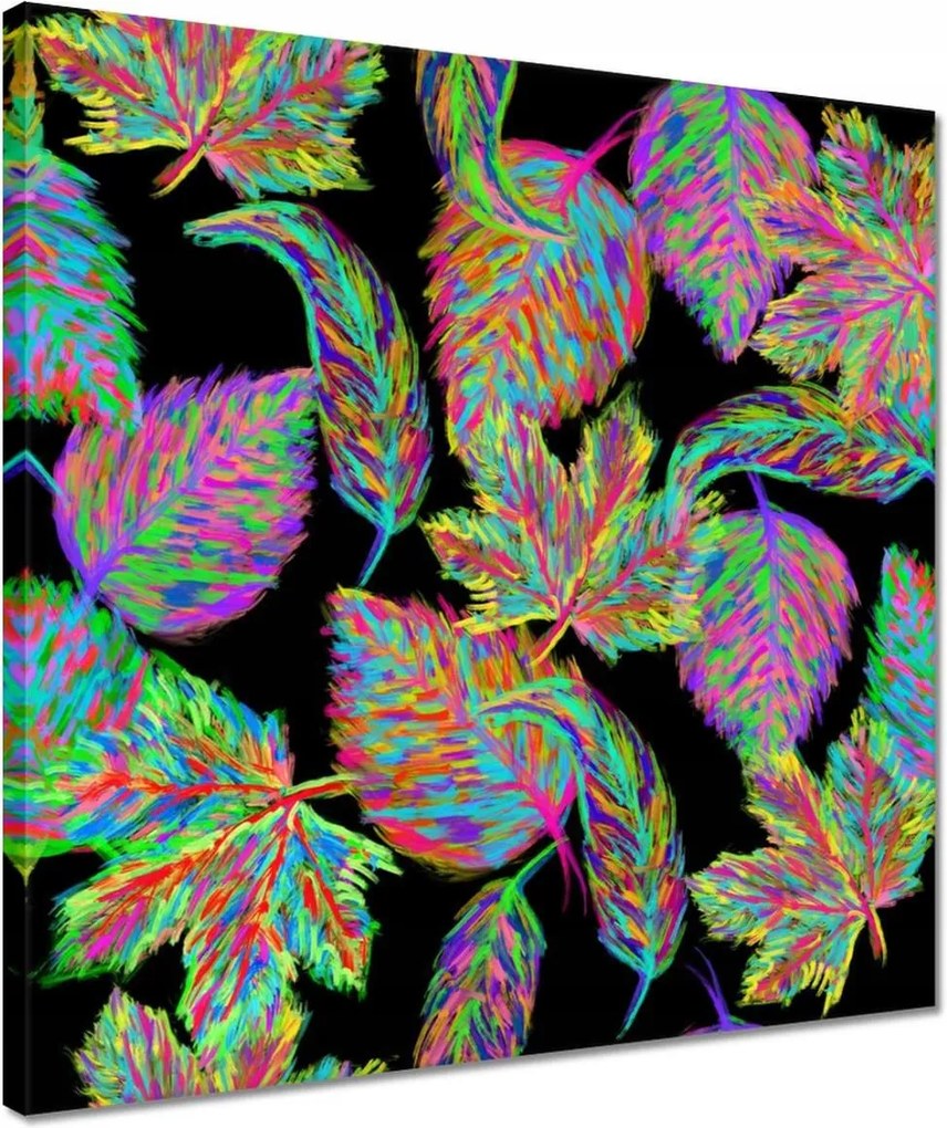 Vászonkép 40x40 Színes levelek Levelek