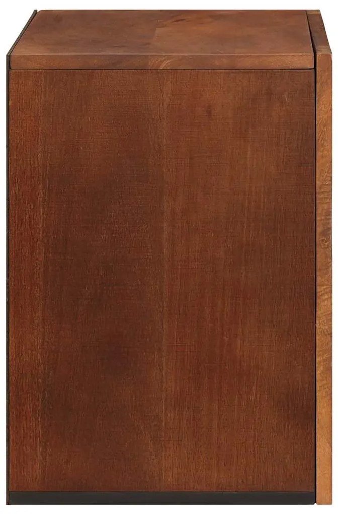 Fürdőszoba Székény polcokkal tárolóval Barna 38 x 33.5 x 48 cm