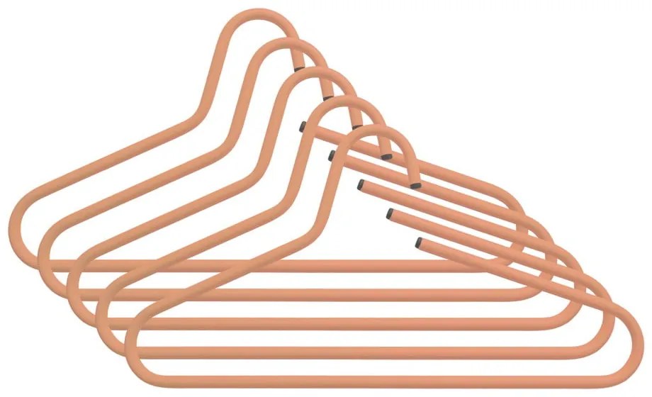 Fém vállfa szett 5 db-os Victorie – Spinder Design