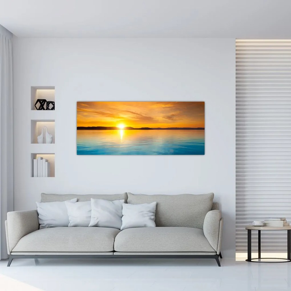 Napkelte képe (120x50 cm)