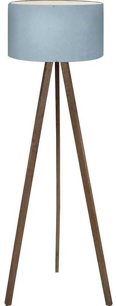 Állólámpa AYD 1xE27/40W/230V barna/kék