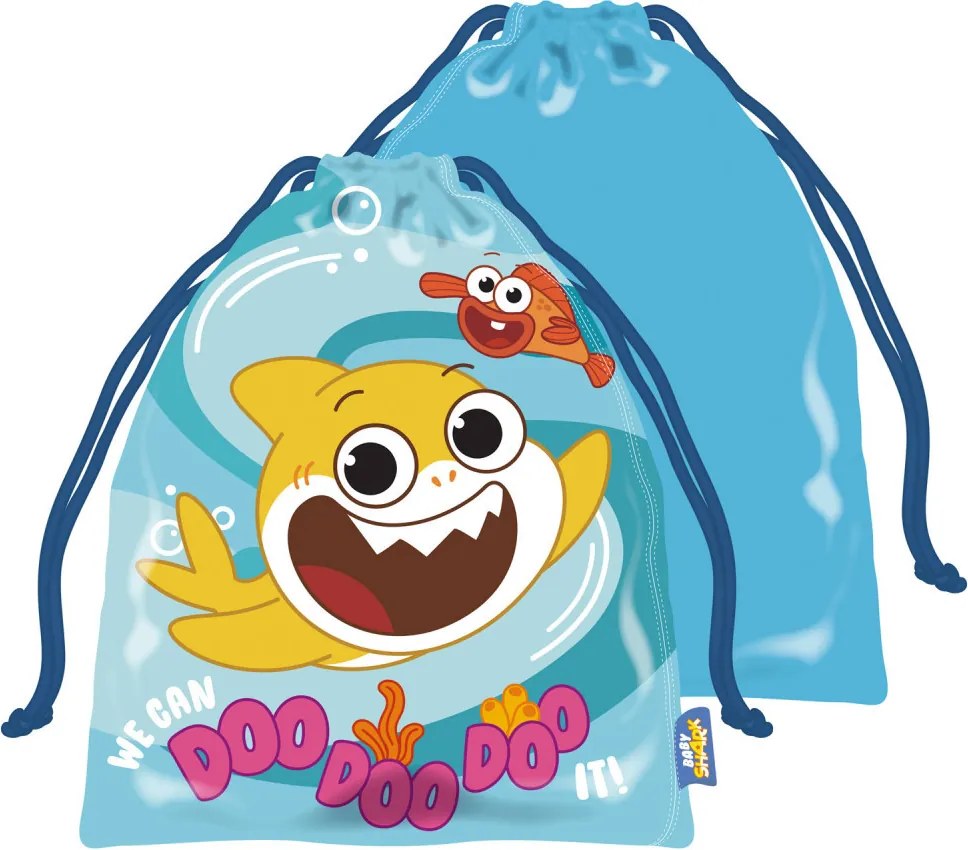 Baby Shark Doo It uzsonnás táska 26,5 cm
