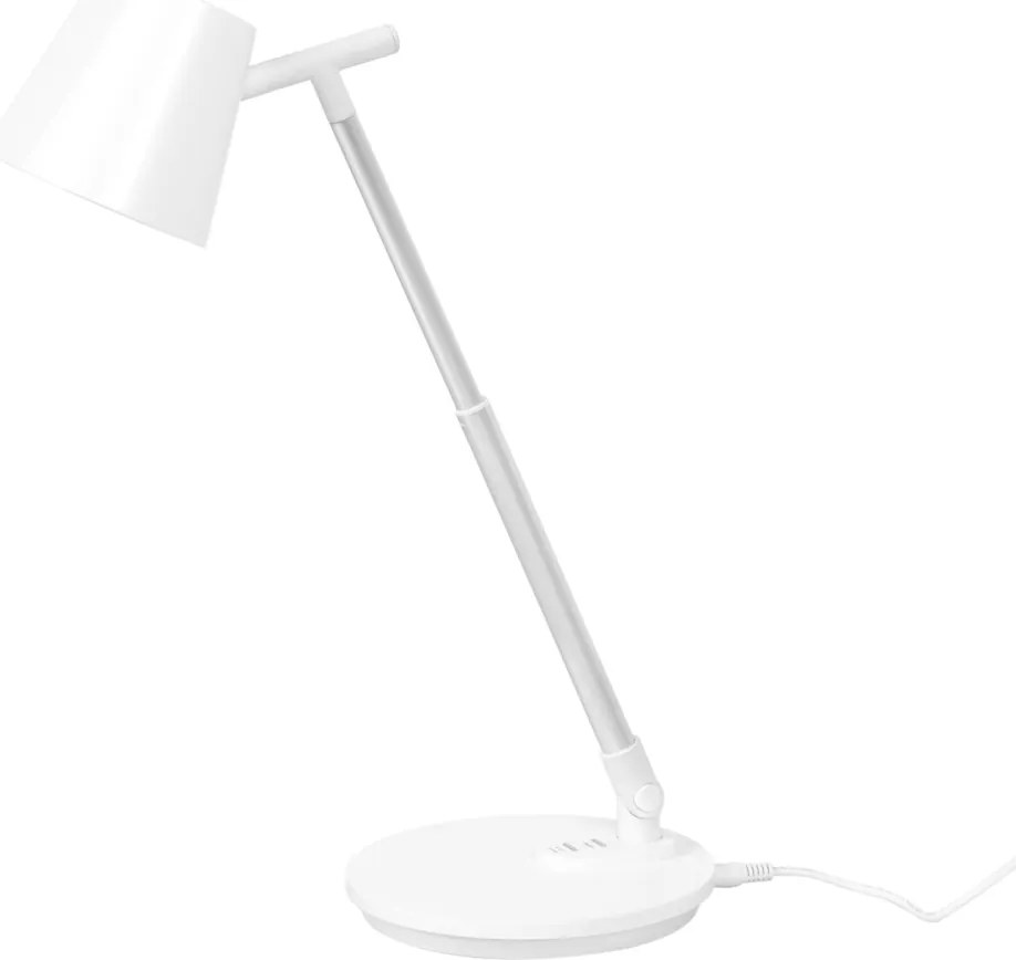 KAJA K-BL1527 BIAŁY BOLEK Fehér Színű Asztali Lámpa 7W LED 550Lm 3000-6000K IP20