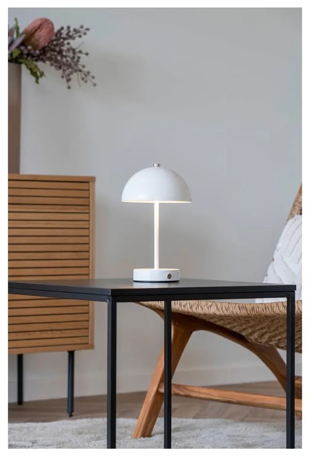 Fehér LED asztali lámpa (magasság 25 cm) Holt – House Nordic