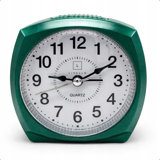 Livello ZB06 ébresztőóra – Zöld, Kvarc szerkezet 4 db elem
