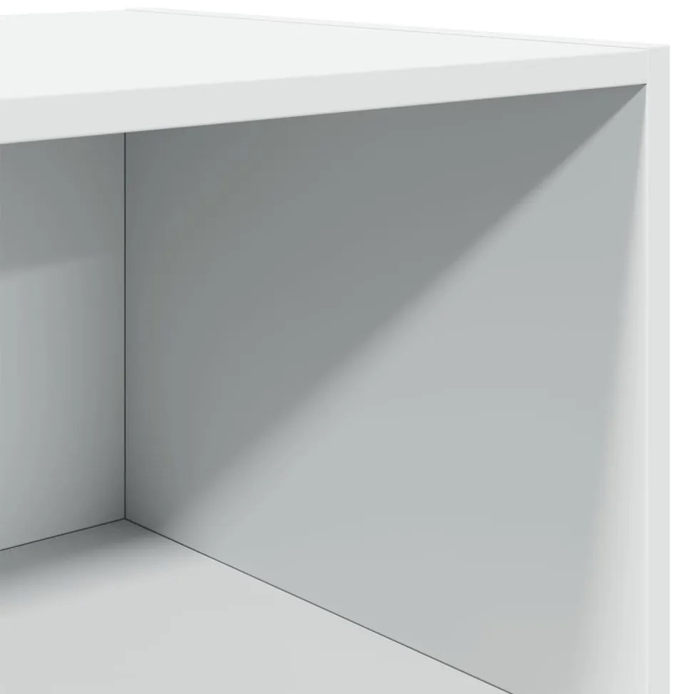 fehér szerelt fa magasszekrény 50 x 41 x 185