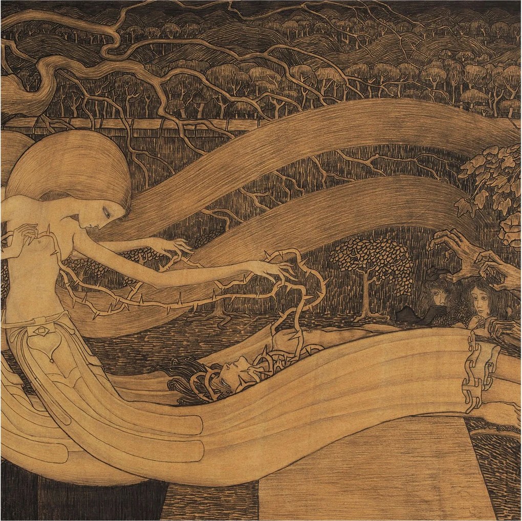 Fotó Fali tapéta Falikép Szürreális figurák 250x250