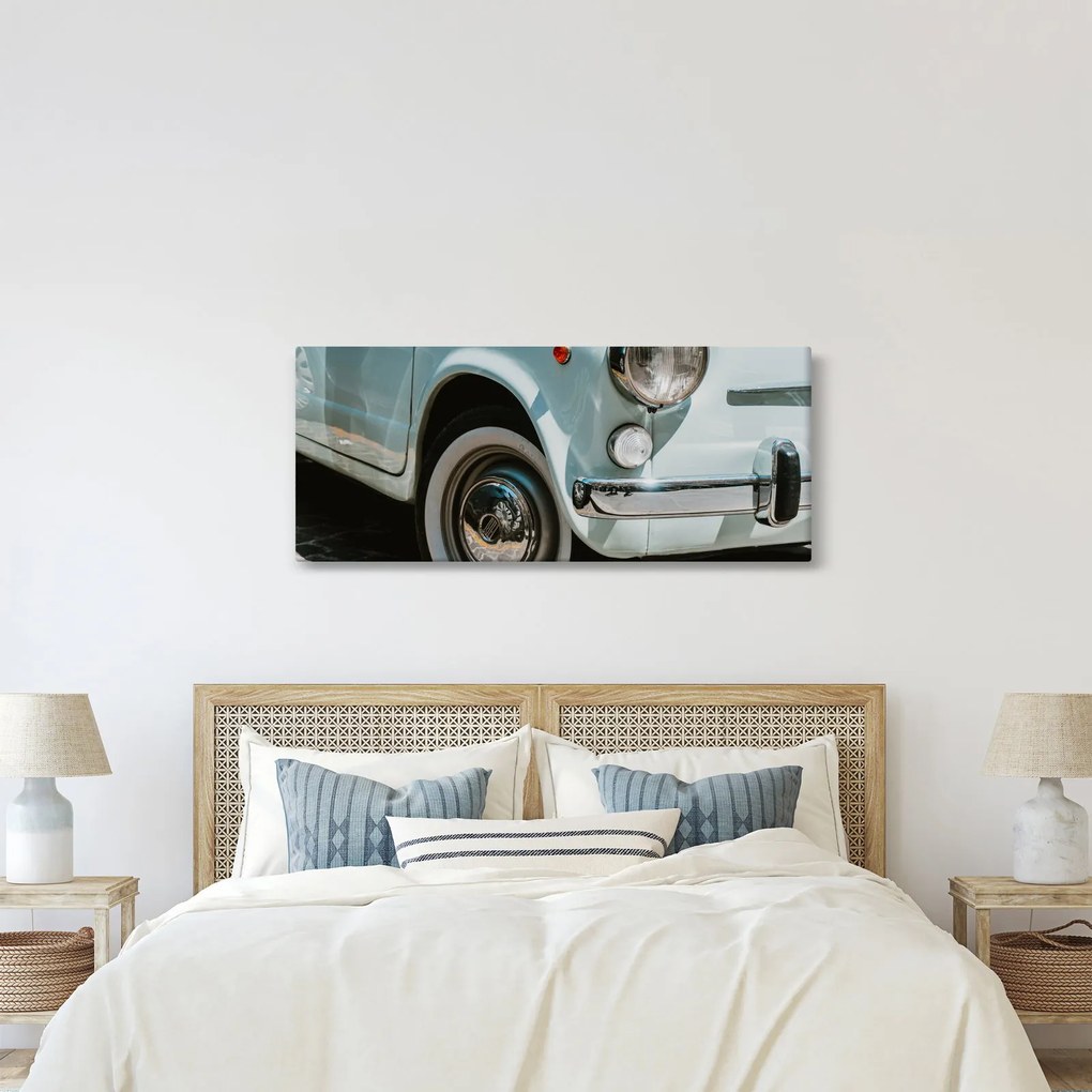 Kép - Fiat retro autó (120x50 cm)