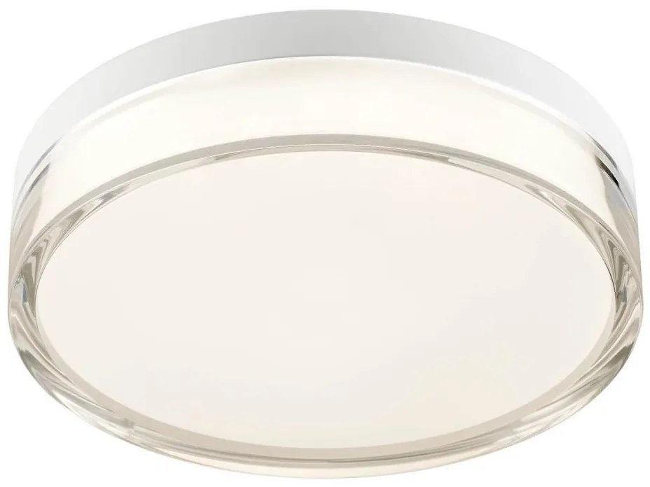Redo Redo 01-3731 - FRISBI LED mennyezeti lámpa 12W 230V 3000/4000K IP44 fehér UN1720