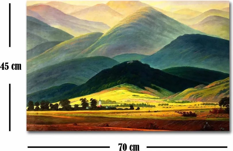 Vászonkép, 45×70 cm – FAMOUSART-100