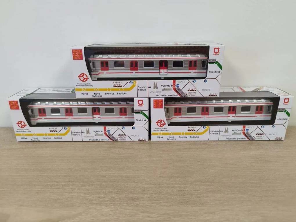 RAPPA Metro DPP Prága 81-71M, fém - 16 cm